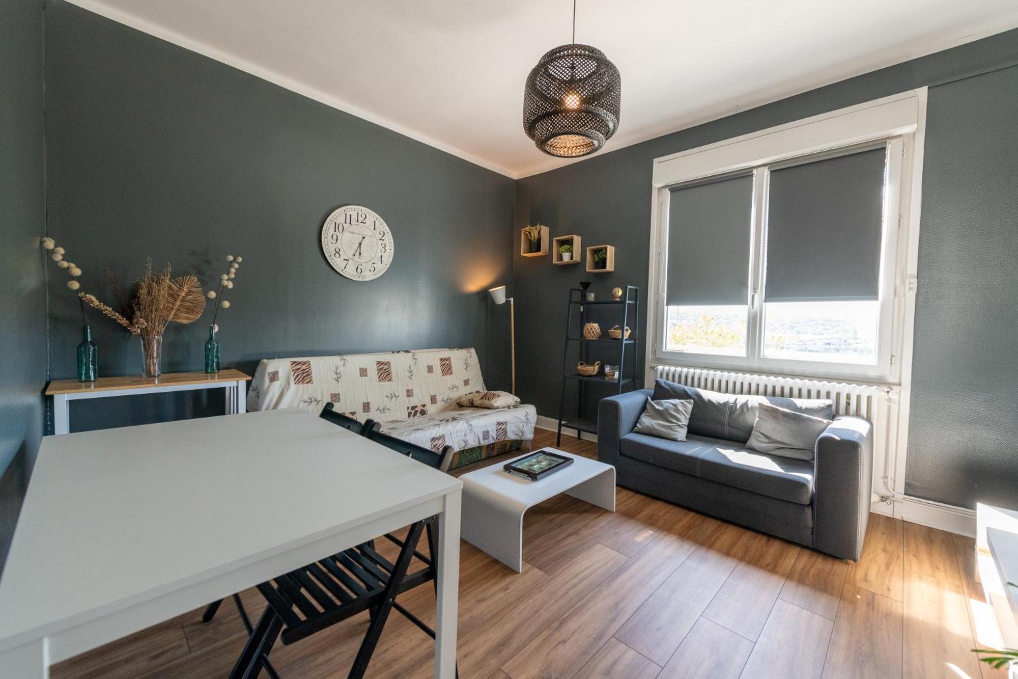 La Lyonnaise - Climatisation - Proche Lyon Et Commodites, Transports, Tout Equipe Apartment